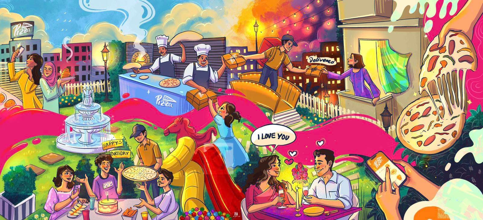 Pizzu Rooftop (9/A Dhanmondi)
