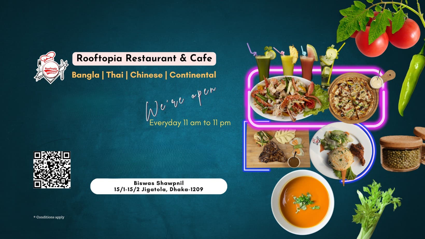Rooftopia Restaurant & Cafe (Dhanmondi)